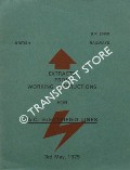 Extracts from Working Instructions for A.C. Electrified Lines 1975 by British Railways